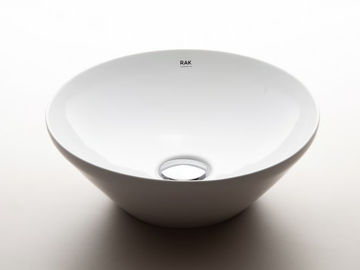 RAK-VARIANT - Countertop round ceramic washbasin by RAK Ceramics - view 2